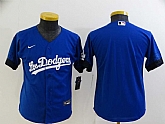 Youth Dodgers Blank Royal 2021 City Connect Cool Base Jersey,baseball caps,new era cap wholesale,wholesale hats